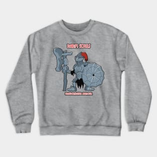 Dragonslayer Armour In Cuphead Style! Crewneck Sweatshirt